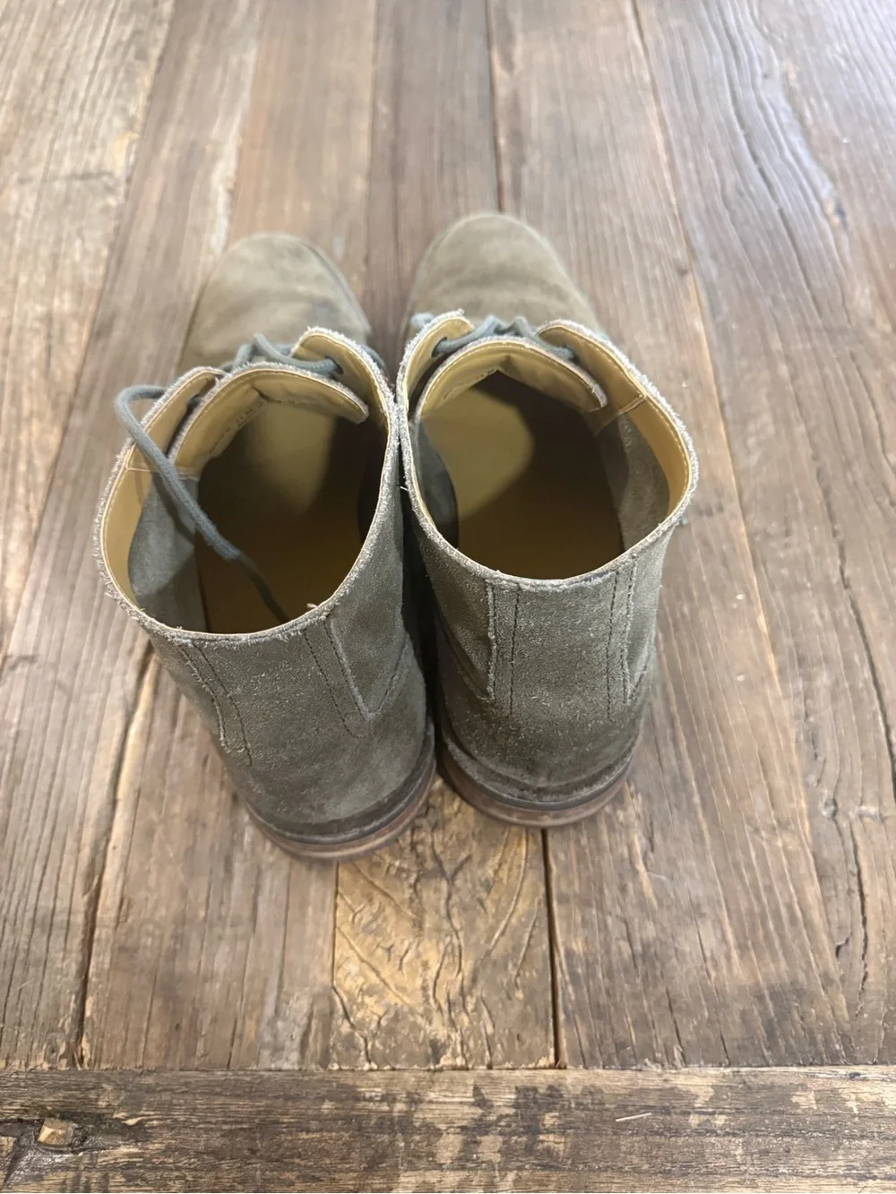 Cole Haan Leather Suede Chukka Boots